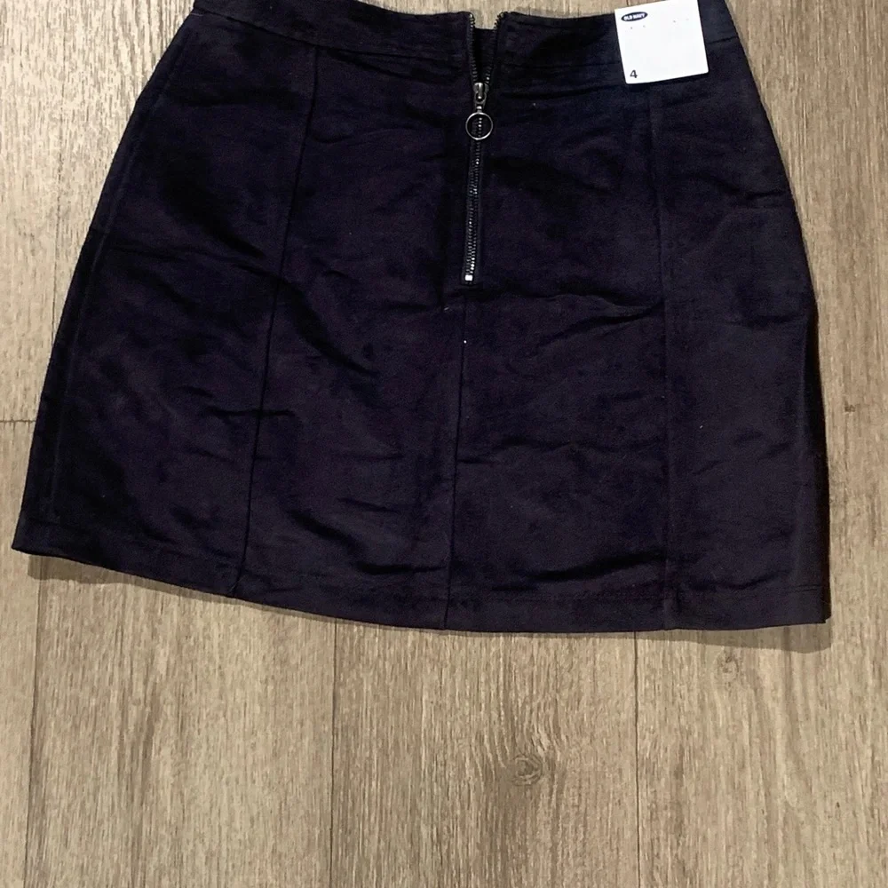 Madewell black Suede Pocket Mini Skirt - Picture 4 of 4
